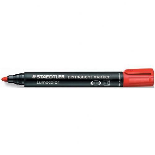 Marcador staedtler permanente 352 vermelho , Staedtler , MARCSTA048 , 4007817304396